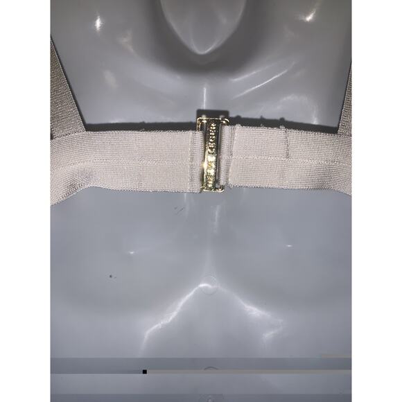 Herve Leger one piece woman swimsuit Ivory Size Small - Picture 4 of 7